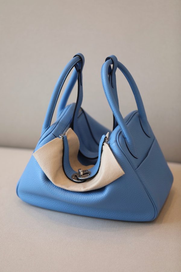 Lindy 26 Clemence Blue Paradise (2T) Palladium Hardware - Image 2