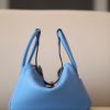 Lindy 26 Clemence Blue Paradise (2T) Palladium Hardware - Image 3