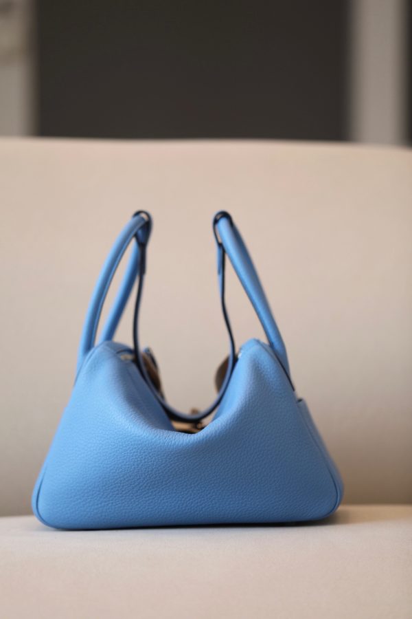 Lindy 26 Clemence Blue Paradise (2T) Palladium Hardware - Image 3