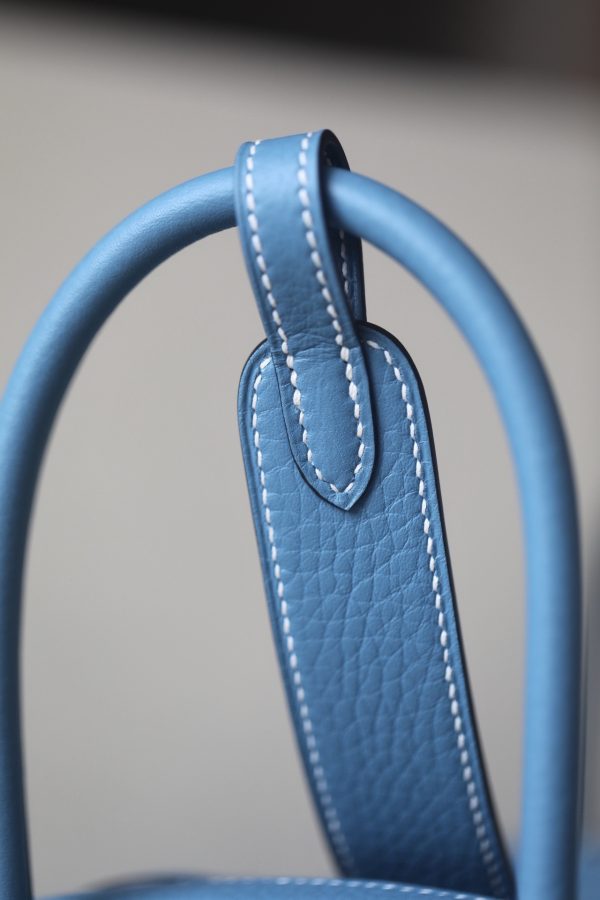 Lindy 26 Clemence Blue Jean (75) Palladium Hardware - Image 8