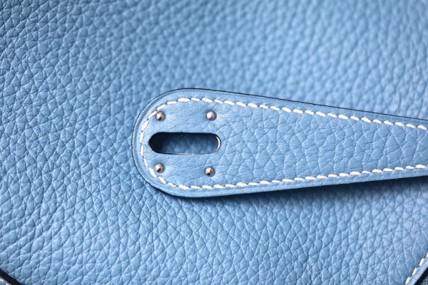 Lindy 26 Clemence Blue Jean (75) Palladium Hardware - Image 5