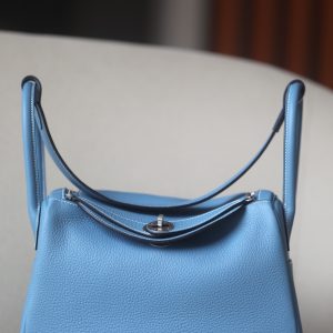 Lindy 26 Clemence Blue Jean (75) Palladium Hardware