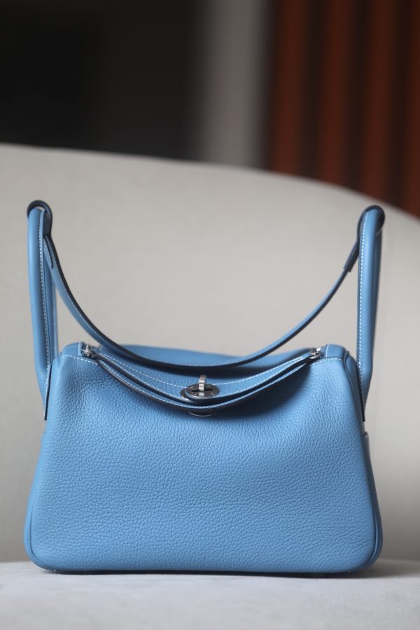 Lindy 26 Clemence Blue Jean (75) Palladium Hardware