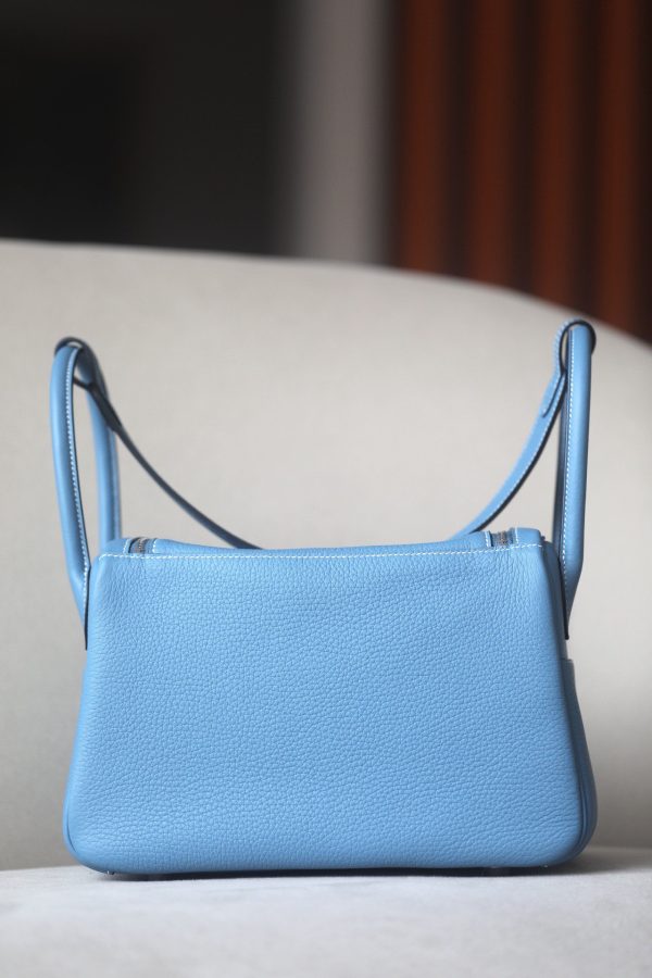 Lindy 26 Clemence Blue Jean (75) Palladium Hardware - Image 3