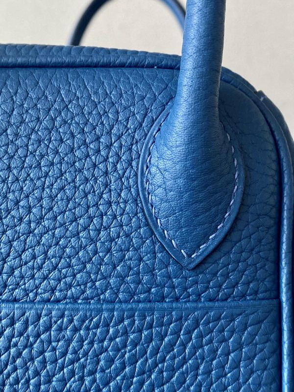 Lindy 26 Clemence Deep Blue (S4) Palladium Hardware - Image 8
