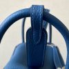 Lindy 26 Clemence Deep Blue (S4) Palladium Hardware - Image 6