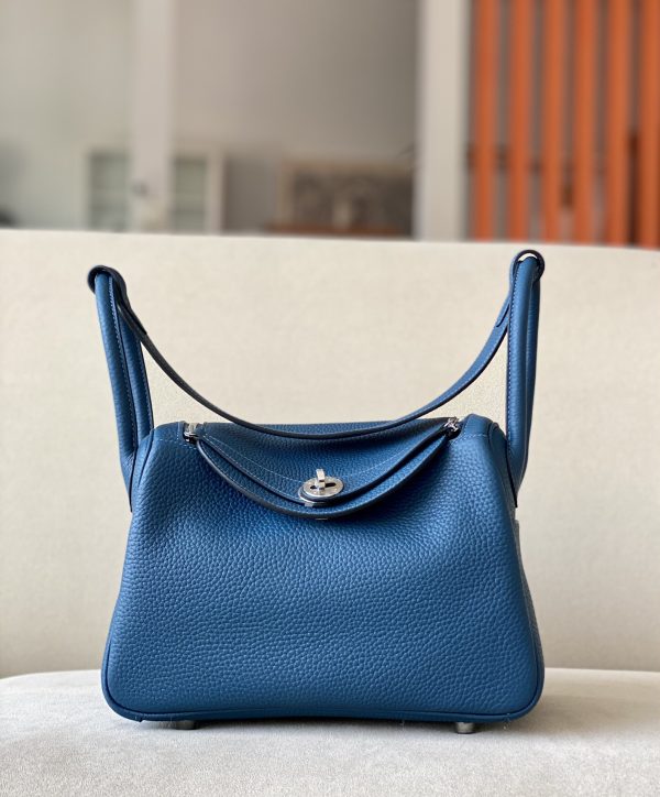 Lindy 26 Clemence Deep Blue (S4) Palladium Hardware