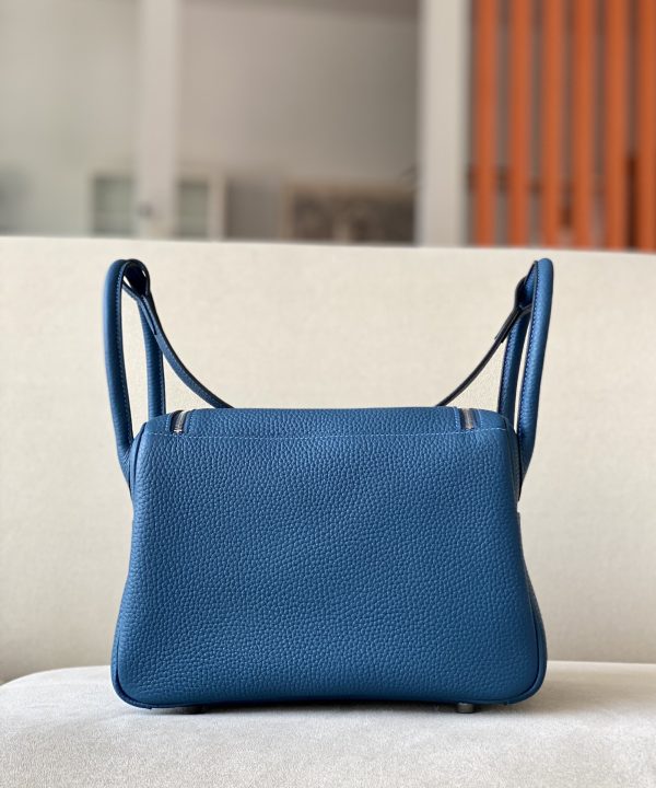 Lindy 26 Clemence Deep Blue (S4) Palladium Hardware - Image 3