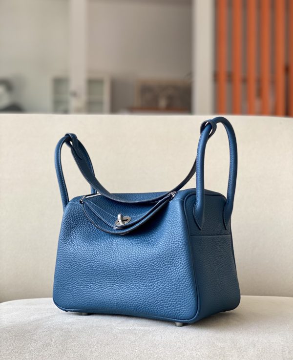 Lindy 26 Clemence Deep Blue (S4) Palladium Hardware - Image 2