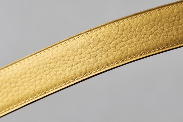 Lindy 26 Clemence Jaune Amber (9D) Gold Hardware - Image 6