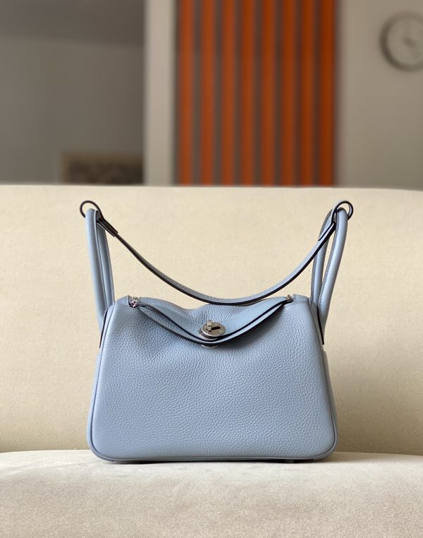 Lindy 26 Clemence Clemence Bleu Lin (J7) Palladium Hardware