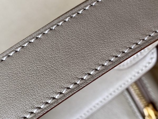 Lindy Mini HSS Swift  Gris Asphalte(M8) And Rose Pourpre(L3)Gold Hardware - Image 7