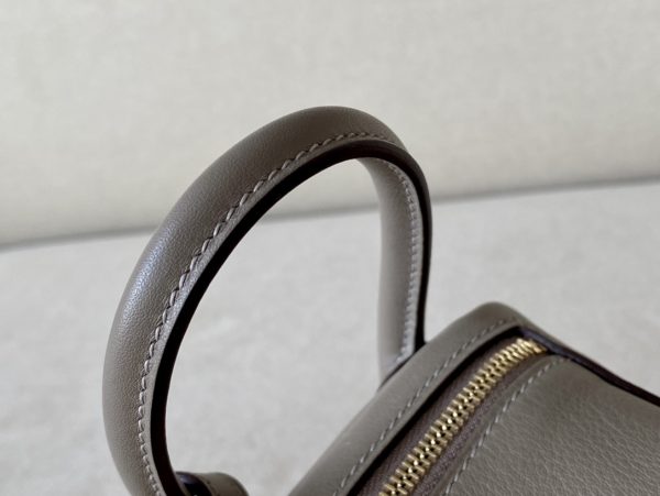 Lindy Mini HSS Swift  Gris Asphalte(M8) And Rose Pourpre(L3)Gold Hardware - Image 5