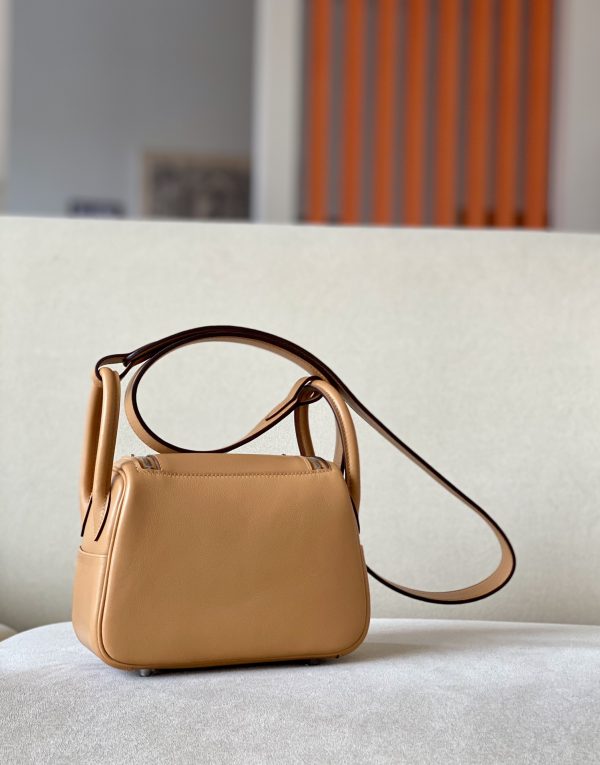 Lindy Mini HSS Swift  Chai(0M) And Mauve Sylvestre(X9)Palladium Hardware - Image 4