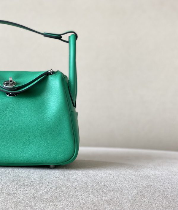 Lindy Mini HSS Swift  Menthe(6W) And Vert Bosphore(W0)Palladium Hardware - Image 4