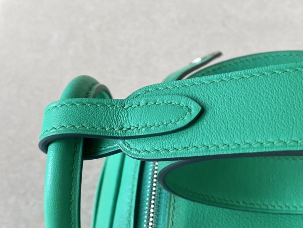 Lindy Mini HSS Swift  Menthe(6W) And Vert Bosphore(W0)Palladium Hardware - Image 8
