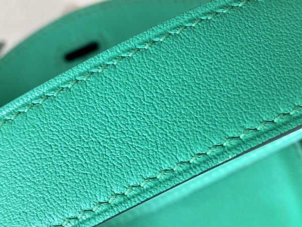 Lindy Mini HSS Swift  Menthe(6W) And Vert Bosphore(W0)Palladium Hardware - Image 7