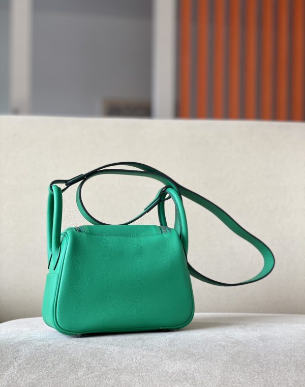 Lindy Mini HSS Swift  Menthe(6W) And Vert Bosphore(W0)Palladium Hardware - Image 3