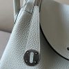 Lindy 26 Clemence Gris Ciment (OV) Palladium Hardware - Image 4