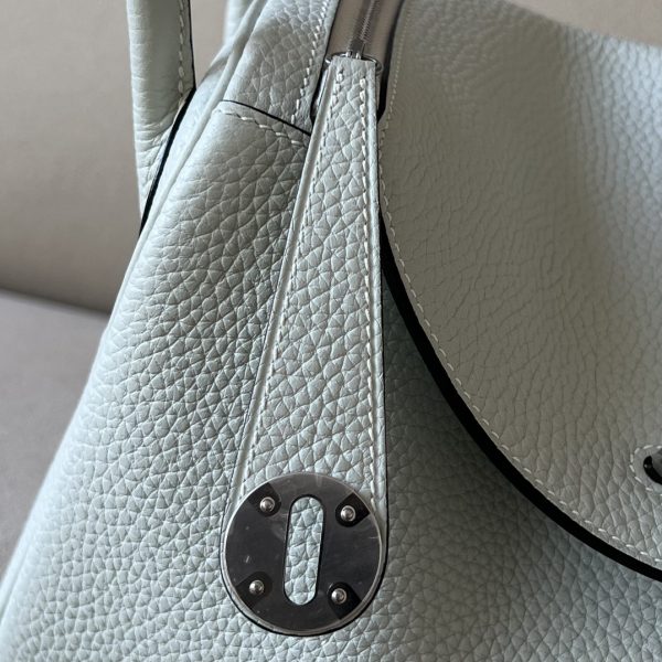 Lindy 26 Clemence Gris Ciment (OV) Palladium Hardware - Image 4