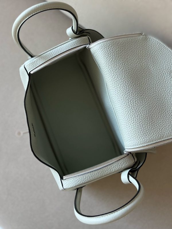 Lindy 26 Clemence Gris Ciment (OV) Palladium Hardware - Image 8