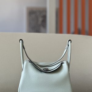 Lindy 26 Clemence Gris Ciment (OV) Palladium Hardware