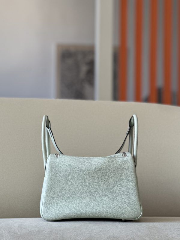 Lindy 26 Clemence Gris Ciment (OV) Palladium Hardware - Image 3