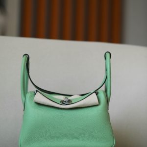 Lindy 26 Clemence Vert Criquet (3I) Palladium Hardware