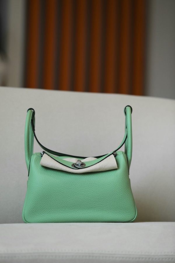 Lindy 26 Clemence Vert Criquet (3I) Palladium Hardware