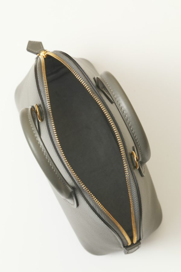 Bolide Mini Evercolor Gris Meyer (0L) Gold Hardware - Image 7