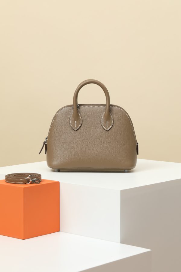 Bolide Mini Evercolor Etoupe (18) Palladium Hardware