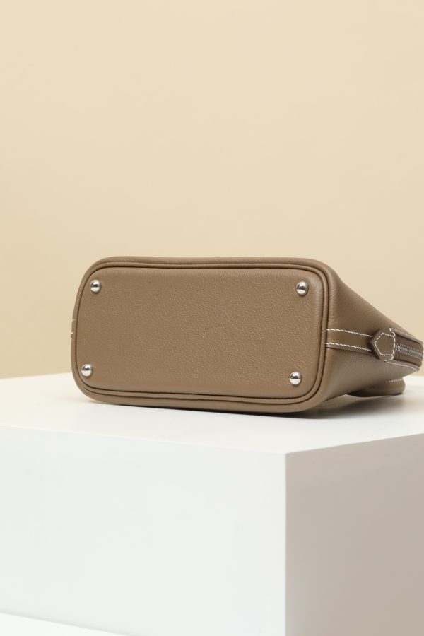 Bolide Mini Evercolor Etoupe (18) Palladium Hardware - Image 5