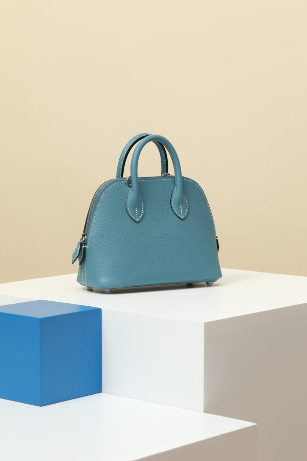 Bolide Mini Evercolor New Bleu Jean (D2) Palladium Hardware - Image 2