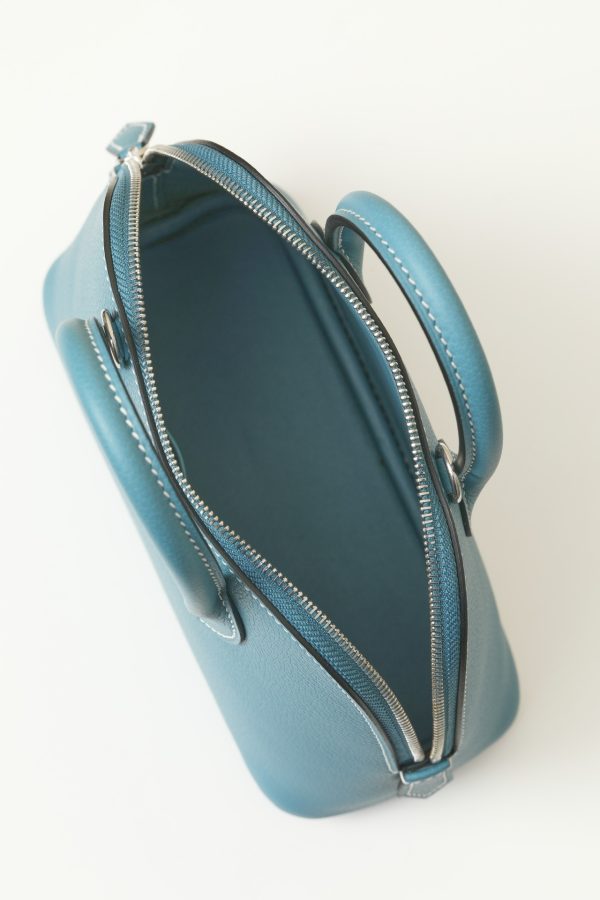 Bolide Mini Evercolor New Bleu Jean (D2) Palladium Hardware - Image 4