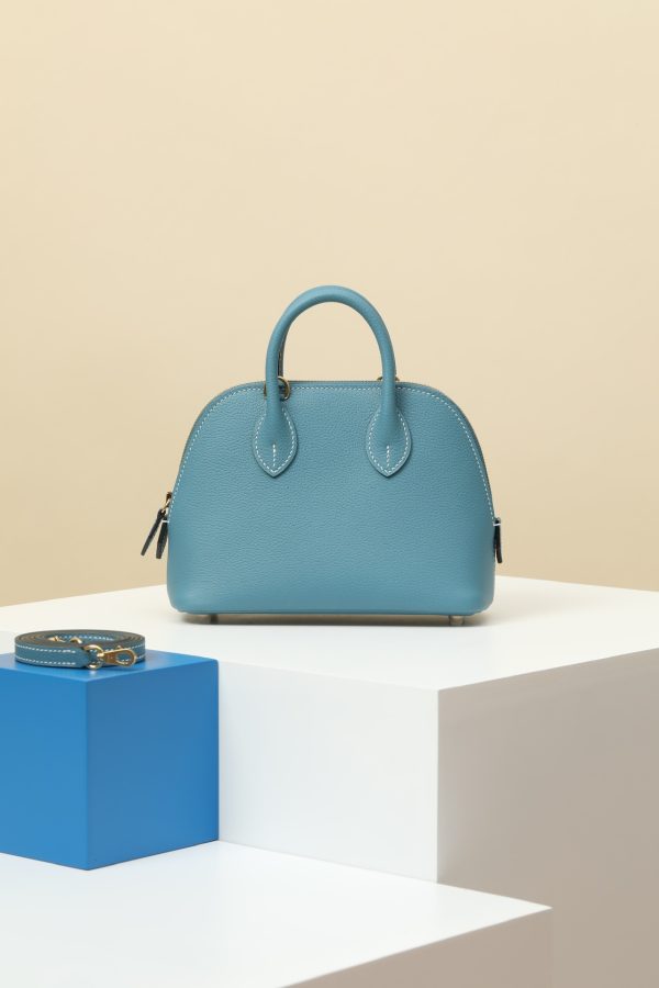 Bolide Mini Evercolor New Bleu Jean (D2) Gold Hardware