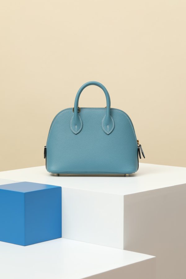 Bolide Mini Evercolor New Bleu Jean (D2) Gold Hardware - Image 3