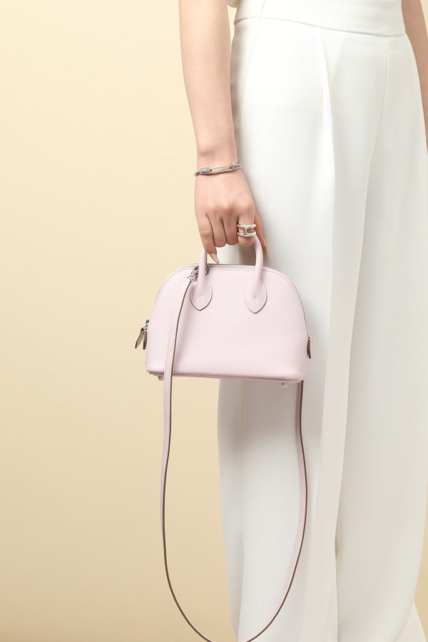 Bolide Mini Evercolor Mauve Pale (09) Palladium Hardware - Image 8
