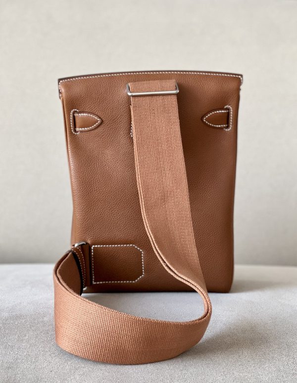Birkin Hac a Dos PM Backpack Faubourg Gold (37) Palladium Hardware - Image 3