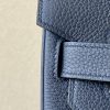 Birkin Hac a Dos PM Backpack Togo Blue Saphir (73) Palladium Hardware - Image 8