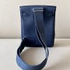 Birkin Hac a Dos PM Backpack Togo Blue Saphir (73) Palladium Hardware - Image 3