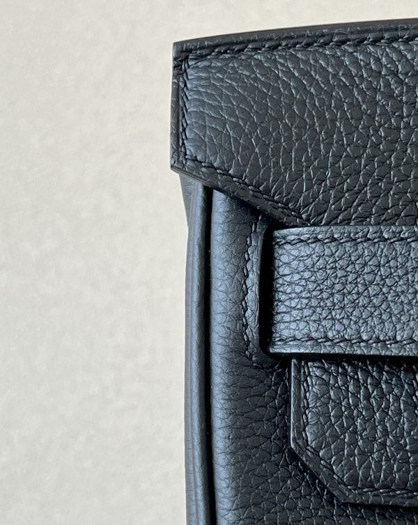 Birkin Hac a Dos PM Backpack Togo Nior (89) Palladium Hardware - Image 8