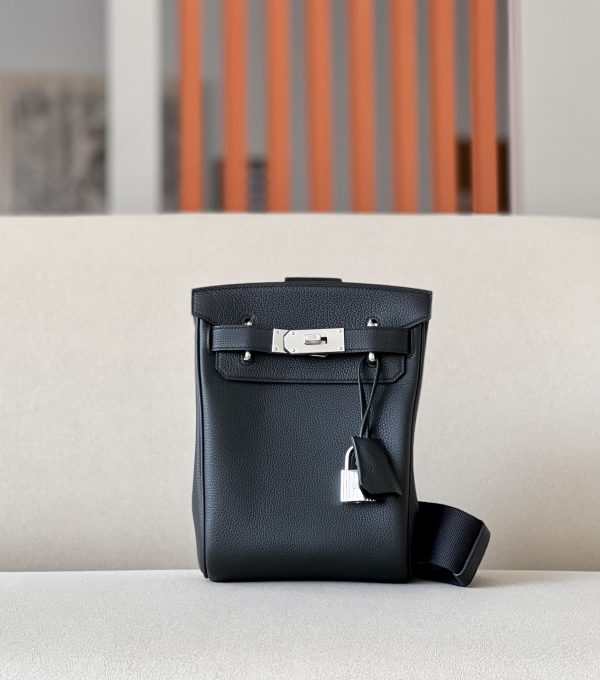 Birkin Hac a Dos PM Backpack Togo Nior (89) Palladium Hardware
