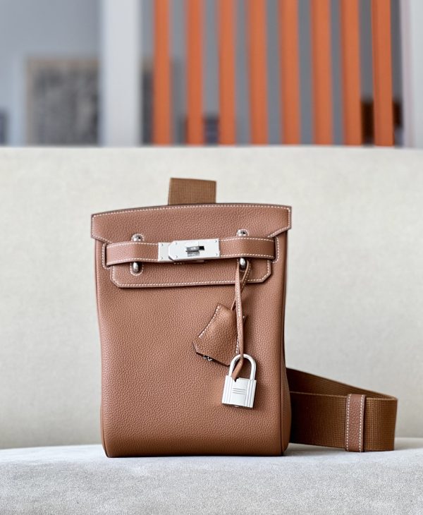 Birkin Hac a Dos PM Backpack Togo Gold (37) Gold Hardware
