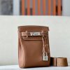 Birkin Hac a Dos PM Backpack Togo Gold (37) Gold Hardware - Image 2