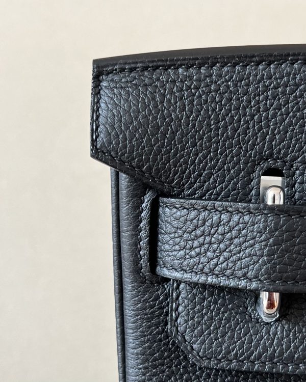 Birkin Hac a Dos PM Backpack HSS Togo Nior (89)  And Blue France(71)Palladium Hardware - Image 6