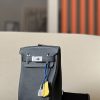 Birkin Hac a Dos PM Backpack HSS Togo Nior (89)  And Blue France(71)Palladium Hardware - Image 2