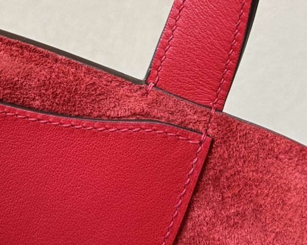 Hermes In-The-Loop 18 Swift Vermillon (5E) Palladium Hardware - Image 9
