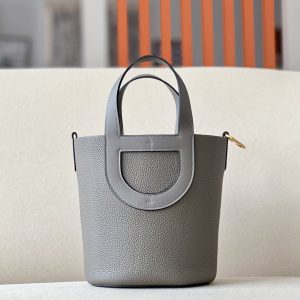 Hermes In-The-Loop 18 Swift Etain (8F) Gold Hardware