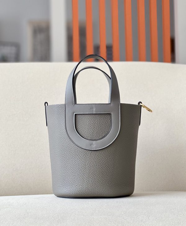 Hermes In-The-Loop 18 Swift Etain (8F) Gold Hardware