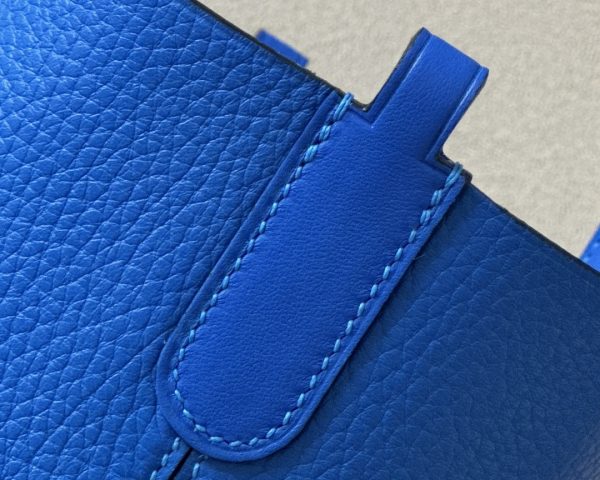 Hermes In-The-Loop 18 Swift Blue Royale (O8) Palladium Hardware - Image 8